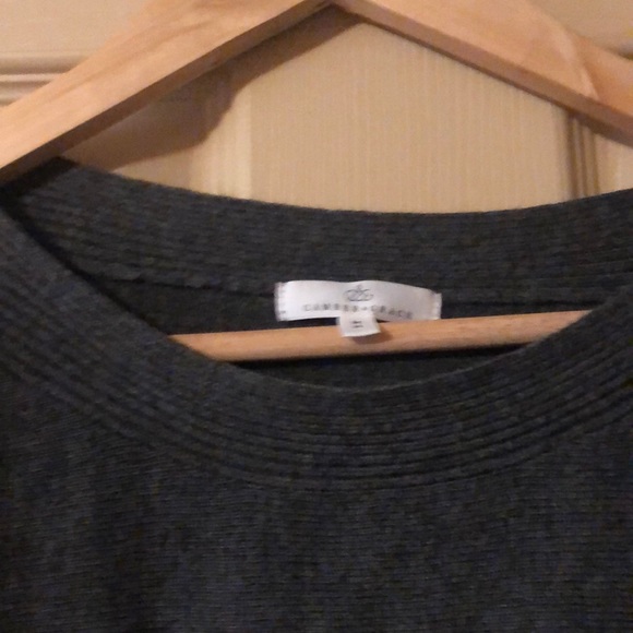 RW&Co Asymmetric Grey Sweater/Tunic - Picture 2 of 3